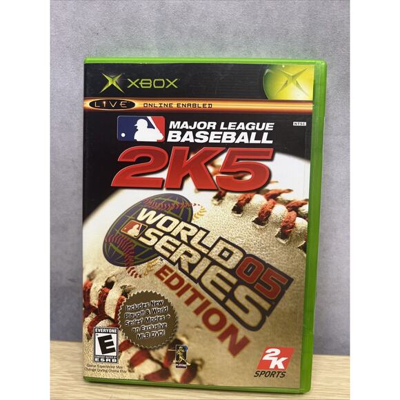 Microsoft Xbox 2005 Major League Baseball 2K5: World Series Edition - Picture 1 of 5